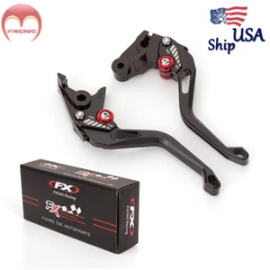Adjustable Brake Clutch Levers For Kawasaki EX250 Ninja 250R 1986-2007 2006 2005 - Picture 1 of 9