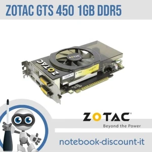 Grafikkarte ZOTAC GTS 450 1GB GDDR5 Graphic Card DVI HDMI DisplayPort - Bild 1 von 1
