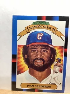 Donruss 1988 Baseball Card: Ivan Calderon, Chicago White Sox - Card #25 - Picture 1 of 2