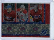 2010-11 Zenith Mozaics #12 Carey Price/Benoit Pouliot/Max Pacioretty