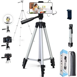 Ultra Lightweight Portable Tripod (Extend 40") with Phone clamp - for Cameras... - Picture 1 of 9