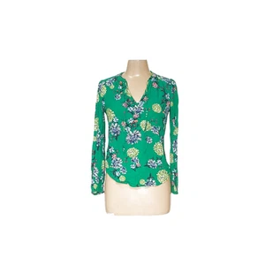 LOFT Bluse grün geblümt - Bild 1 von 4