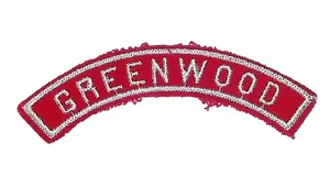GREENWOOD RWS Red & White Community Strip Boy Scout - Picture 1 of 2