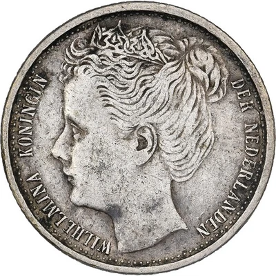 [#1117400] Coin, Netherlands, Wilhelmina I, 10 Cents, 1903, EF, Silver, KM:135 - Image 1 of 2