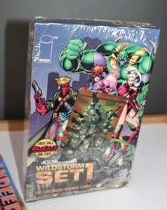 Juego de imágenes de cómic Wildstorm 1 1994 sellado con 100 tarjetas coleccionables de cromo juego de caja - Imagen 1 de 9