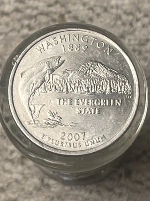 2007 washington state quarter - Image 1 of 4
