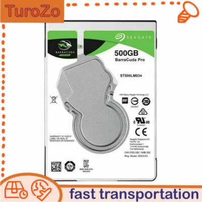 Original Seagate BarraCuda Pro ST500LM034 500GB 7200RPM SATA 2.5" Hard Drive - Image 1 of 4