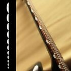 Thumbnail (Half Moon) Fret Markers Inlay Stickers Decals white silver