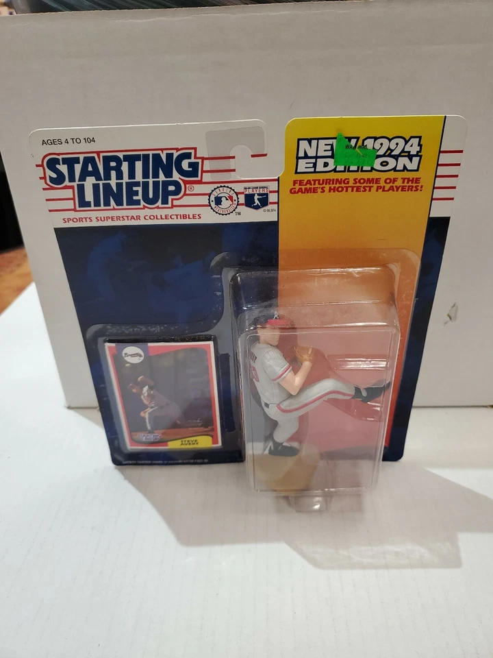 1994 Kenner SLU Starting Lineup Steve Avery Baseball Action Figure Braves MINT