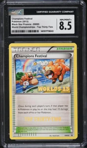 2013 POKEMON TOP THIRTY-TWO CHAMPIONS FESTIVAL #BW95 CGC 8.5 #1401017736043 - Picture 1 of 2