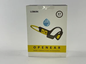 LOBKIN Bone Conduction Headphones, Swimming Headphones Underwater, IP68 Waterpro - Picture 1 of 4