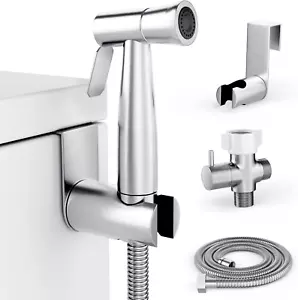 Bidet Sprayer for Toilet, Handheld Sprayer Kit, Cloth Diaper Sprayer Set - Easy - Picture 1 of 12