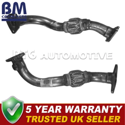 BM Front Exhaust Pipe Euro 2 Fits Kia Rio 2001-2002 1.3 OK33A40500 - Image 1 of 4
