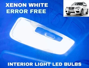For BMW X3 F25 2010+ LED BRIGHT WHITE INTERIOR LIGHT BULBS KIT SET ERROR FREE - Picture 1 of 1