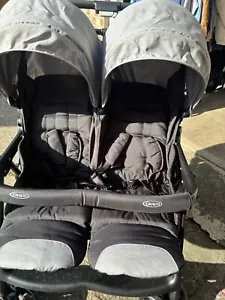 GRACO DUORIDER Double Buggy Twin Stroller Baby Pushchair Tandem 0-3 y 0-15 kg - Picture 1 of 7