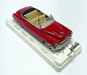 SOLIDO BUICK LUPOS 1950 RED SO4512 MODEL CAR 1:43 SCALE - Picture 1 of 2