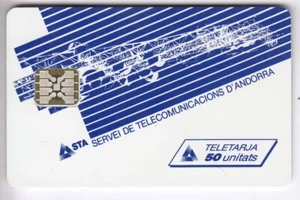 ANDORRE TELECARTE / PHONECARD .. 50U AND10 SC5 STA ANTENNE GE.39956 PUCE C.14€ - Imagen 1 de 1