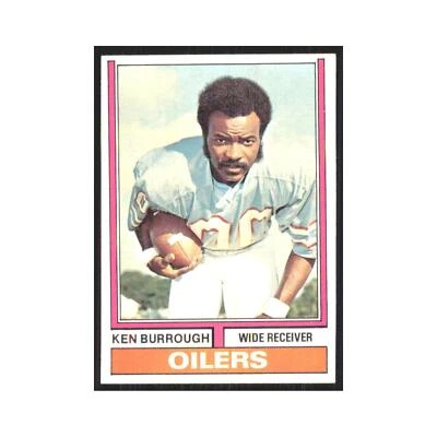1974 Topps Ken Burrough Houston Oilers #304.0 - Image 1 of 3