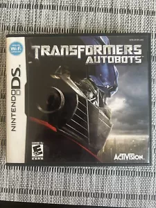 Transformers Autobots Nintendo DS **CASE AND MANUAL ONLY** - Picture 1 of 2