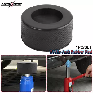 For Bottle Jack Protection Pad 37mm Dia Recess On Bottom Rubber Heavy Duty Pad - Picture 1 of 12