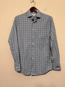 ⛳️ Peter Millar Performance Button Down Shirt Mens Small "Teeth of the Dog" - Picture 1 of 7