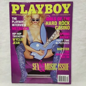 Vintage Playboy Magazine April 2001 - Excellent Condition - Mint Centerfold - Picture 1 of 24