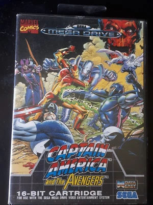 Captain America and the Avengers (Sega Genesis, 1992) - Image 1 of 2