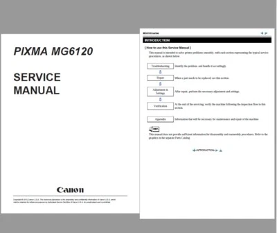 Canon BJC-1000 Service Manual Printer - Photo 1/2