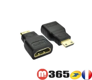 Adaptateur HDMI femelle (type A) vers mini HDMI mâle adapter - Imagen 1 de 1