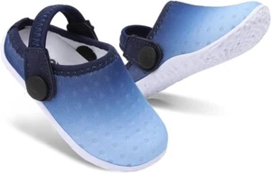 FEETCITY Girl Boys Sandal Walker Shoe Summer Crib Shoes, Gradient Blue 3-4 Years - Picture 1 of 8