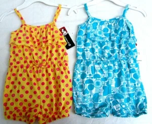 LOT of 2..SPROCKETS..GIRLS..PLAYSUIT / ROMPER / JUMPER..NEW TAGS ($44)..sz 5 - Picture 1 of 7