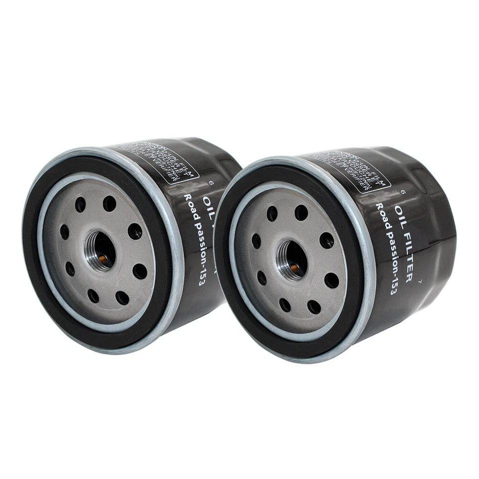 Paquete de 2 filtros de aceite para Ducati 1198 1098 999 996 916 748 749 848 Hypermotard Diavel Foto 1 de 4