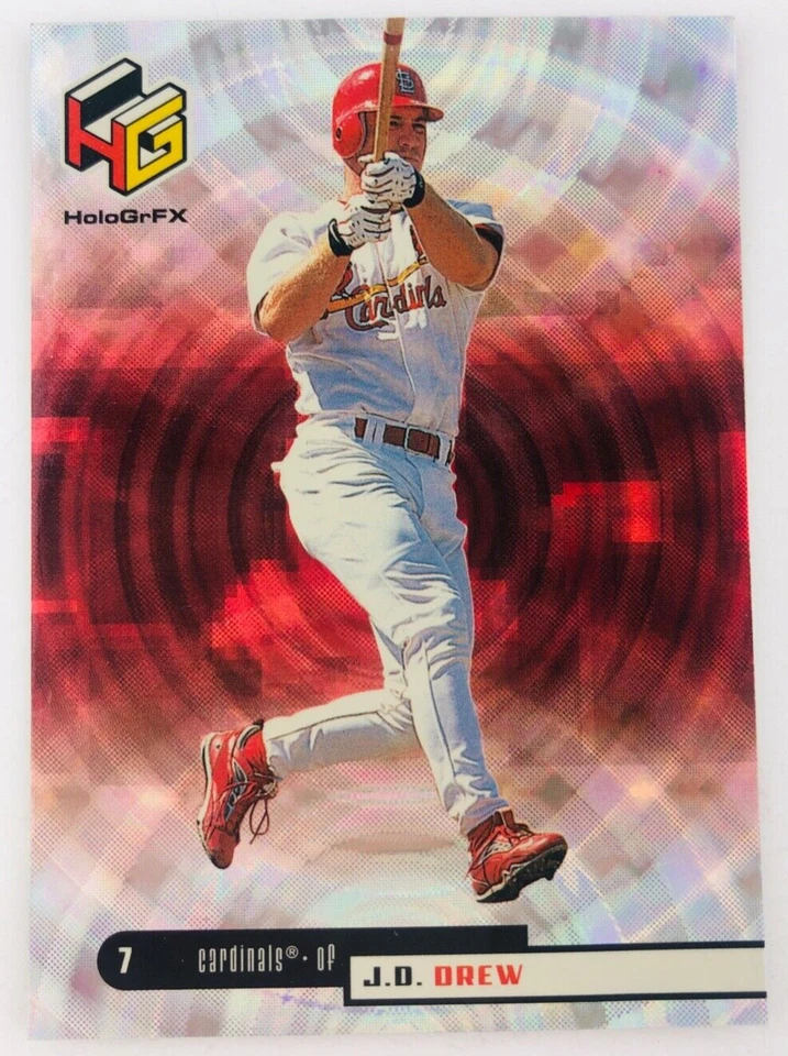1999 Upper Deck HoloGrFX Baseball Card #49 J.D. Drew  St. Louis Cardinals - Image 1 of 4