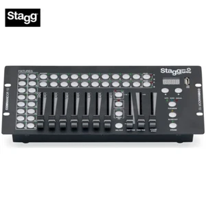 Stagg COMMANDOR 10-1 DMX 16-Fixture 14 Channel Light Controller - Picture 1 of 2