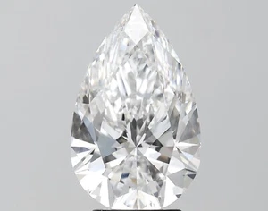 2.02 ct, E-VVS2 Pear Cut Diamond, IGI Certified Diamond, CVD Lab Grown Diamond - Picture 1 of 8