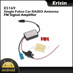 Single Fakra Radio Antenna Aerial Amplifier FM for VW/AUDI/Mercedes Car Stereo - Picture 1 of 7