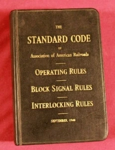 The Standard Code of The Association of American Railroads 1938 - Picture 1 of 5