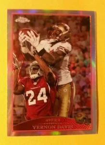 VERNON DAVIS (SP) REFRACTOR #TC2 SF 49ers * Maryland 2009 Topps Chrome NFL - Bild 1 von 1