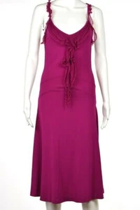 Etro Dress Size 46 Pink Solid Sheath Sleeveless Below Knee Casual - Picture 1 of 5