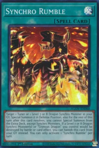 1X NM Synchro Rumble - AGOV-EN060 - Super Rare 1st Edition - Picture 1 of 1