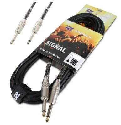 POWER DYNAMICS CAVO JACK 6,3 MM MONO - JACK 6,3 MM MONO 12mt PROFESSIONALE PROLUNGA MIXER CASSE