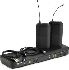 Shure BLX188/CVL Dual Channel Wireless Lavalier System - H10 Band
