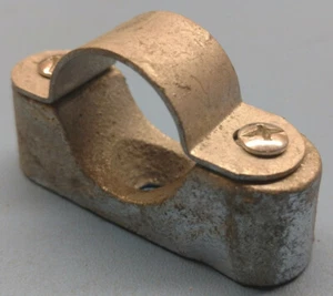 1 x 25 mm verzinktes Stahlrohr - Sattel (schwer) - Bild 1 von 5