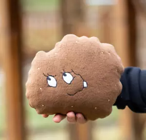 Aqua Teen Hunger Force Meatwad peluche fatto a mano polpaccio giocattolo morbido 6,3 pollici - Foto 1 di 2