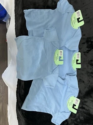 American Apparel BabyRibCollection Brisco 婴儿 OnePc T 恤 尺寸 6/12M 全新 4 件装 — 第 1/4 张图片