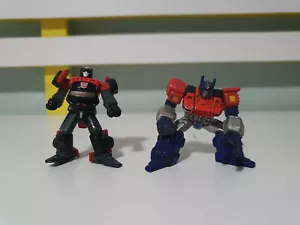 Transformers Titanium Die Cast Metal 2006 Optimus Prime and Side Swipe - Picture 1 of 3