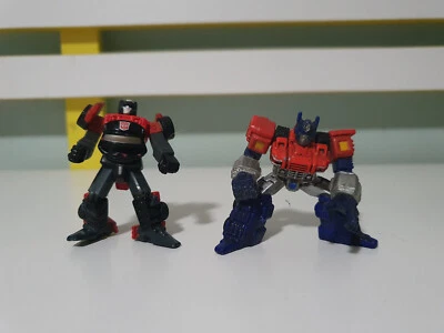 Transformers Titanium  Die Cast Metal 2006 Optimus Prime and Side Swipe - Image 1 of 3