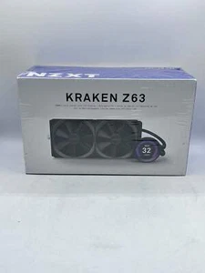 NZXT Kraken Z63 280mm - RL-KRZ63-01 - AIO RGB CPU Liquid Cooler - Picture 1 of 6