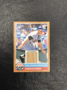 2011 Topps Heritage Béisbol Flashbacks Estadio Reliquias Harmon Killebrew #FSR-HK - Imagen 1 de 7