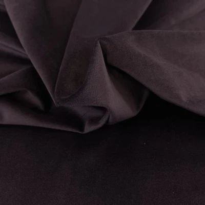 4.3 Metres Belfield Sunningdale Aubergine Velvet Fabric Remnants - Upholstery - Image 1 of 4